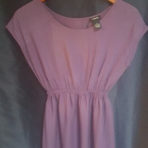 RUE 21 PURPLE SUMMER PEEK A BOO DRESS
